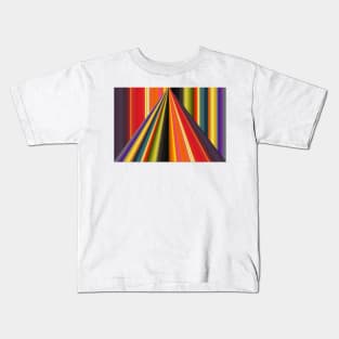 Rainbow Pyramid Kids T-Shirt